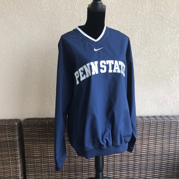 Nike Other - Nike Classic Wind Shirt Penn State Blue White L